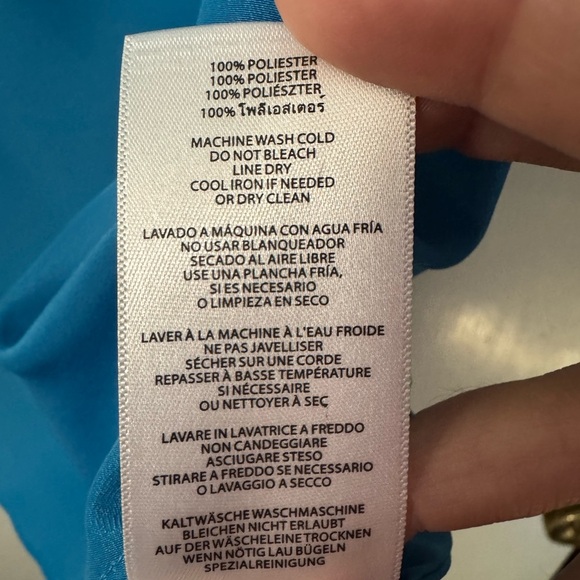 Michael Kors Gold Hardware Open Back Tank Top - Picture 4 of 6